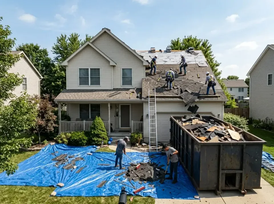 roof-replacement-debris-remova-004 — frequently asked questions, Cheapest Dumpster Rentals in Star, ID